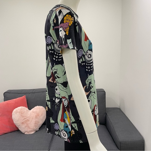 CAKEWORTHY Disney Tim Burton's The Nightmare Before Christmas Tee Size Small - Picture 13 of 15